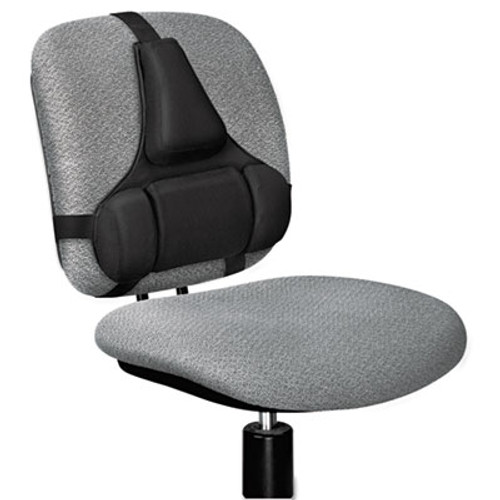 Professional Series Back Support, Memory Foam Cushion, Black