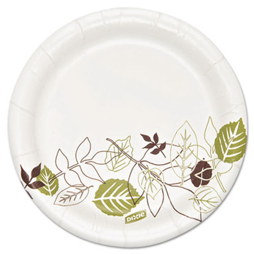 Pathways Soak Proof Shield  Heavyweight Paper Plates, 5 7/8", 500/Carton