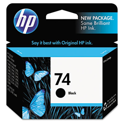 HP 74,(CB335WN) Black Original Ink Cartridge