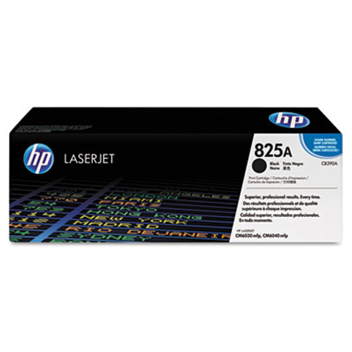 HP 825A, (CB390A) Black Original LaserJet Toner Cartridge