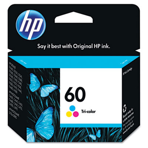 HP 60, (CC643WN) Tri-color Original Ink Cartridge