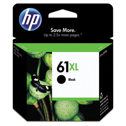 HP 61XL, (CH563WN) High Yield Black Original Ink Cartridge