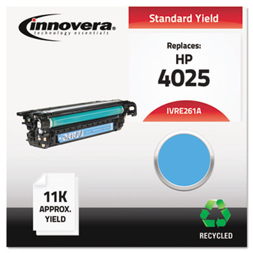 Remanufactured CE261A (648A) Laser Toner, 11000 Yield, Cyan