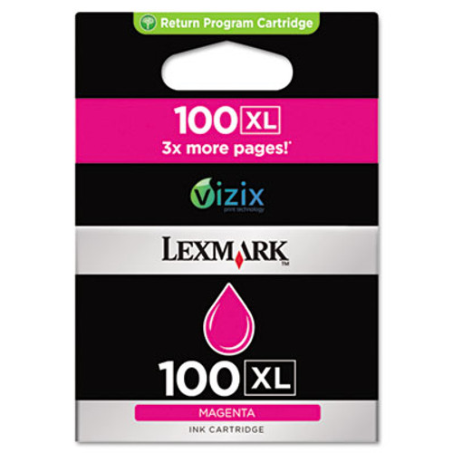 14N1070 (100XL) High-Yield Ink, 600 Page-Yield, Magenta