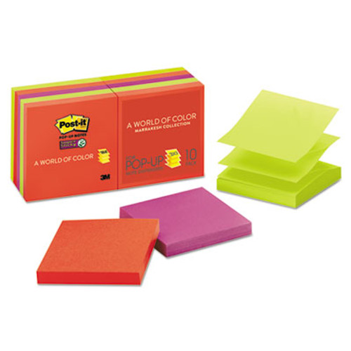 Pop-up 3 x 3 Note Refill, Marrakesh, 90/Pad, 10 Pads/Pack