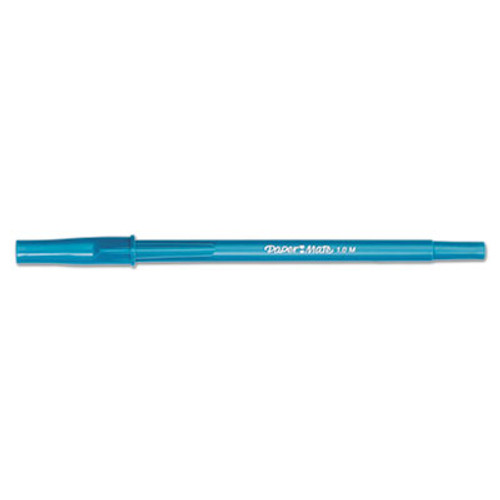 Ballpoint Stick Pen, Blue Ink, Medium, 60/Pack