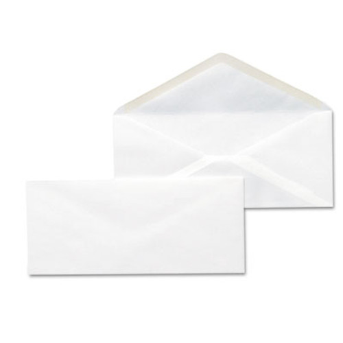 Business Envelope, V-Flap, #10, White, 500/Box