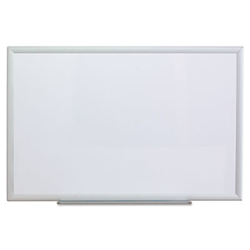 Dry Erase Board, Melamine, 36 x 24, Aluminum Frame