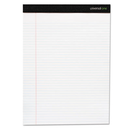 Perforated Edge Ruled Writing Pads, Jr. Legal, 6/Pack, White