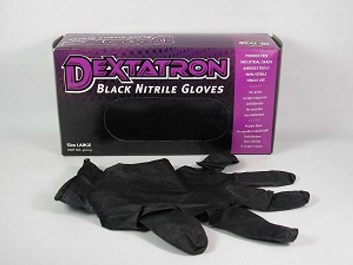 BLACK NITRILE LARGE (chemical resistant)