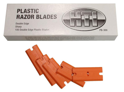 Double Edge Sharp Plastic Blades