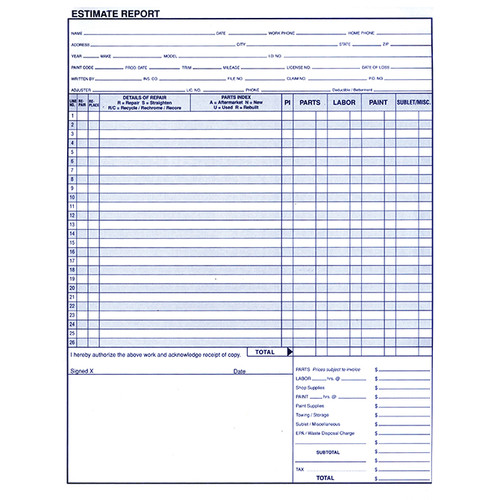 Four Square Form/Customer Proposal 