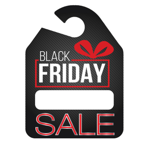 Black Friday Sale Hang Tag