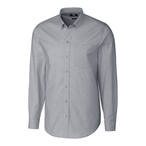 Cutter & Buck Mens L/S Stretch Oxford