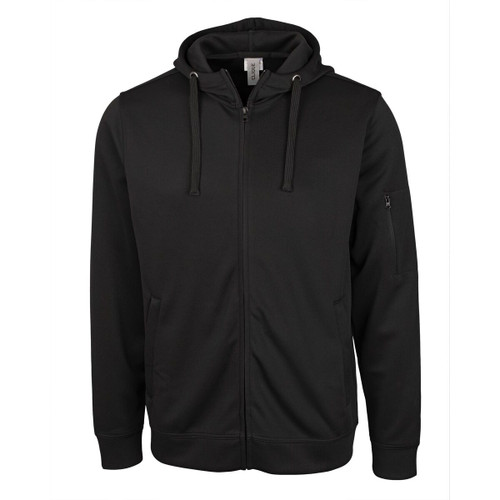 Clique Mens Lift Performance Full Zip Hoodie