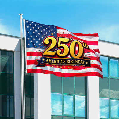 250th America 8'x12' XXL FLAG