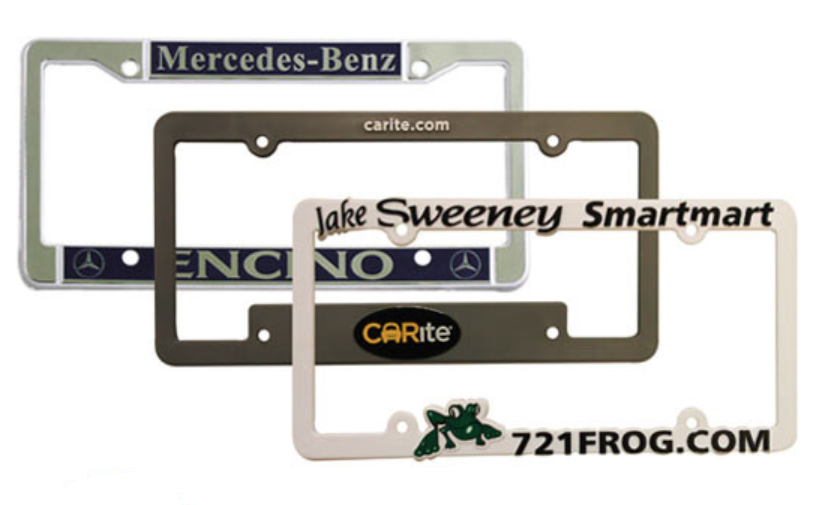 Combo License Plate Frames