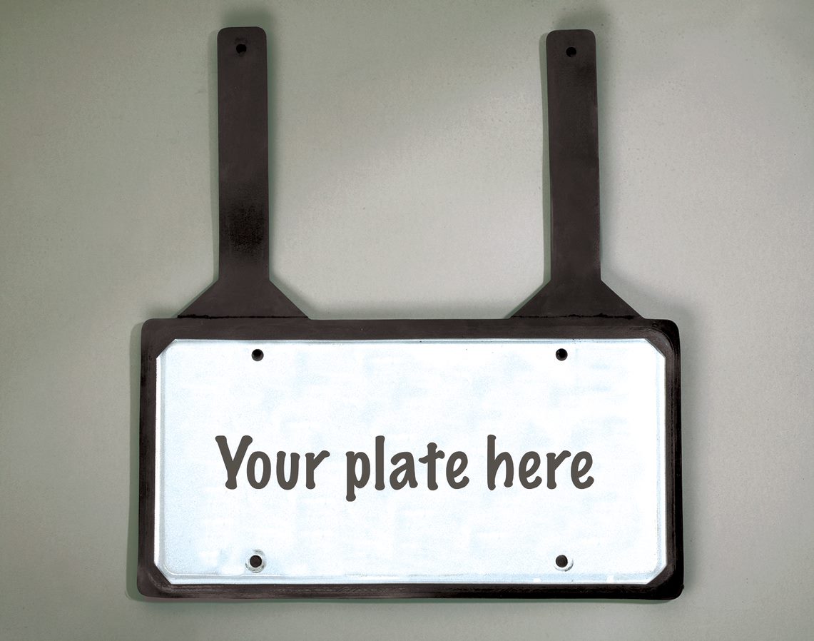 Rubber Dealer License Plate Holder Car Dealer Depot