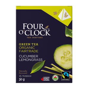 CUCUMBER AND LEMONGRASS GREEN TEA ORGANIC-FAIRTRADE CUCUMBER AND LEMONGRASS GREEN TEA ORGANIC-FAIRTRADE