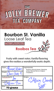 Bourbon St. Vanilla Rooibos Loose Leaf Tea Bourbon St. Vanilla Rooibos Loose Leaf Tea