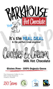 Barkhouse Cookies and Cream Hot Chocolate Barkhouse Cookies and Cream Hot Chocolate
