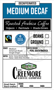 Medium Decaffeinated Medium Decaffeinated