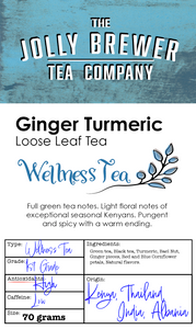 Ginger Turmeric Loose Leaf Tea Ginger Turmeric Loose Leaf Tea