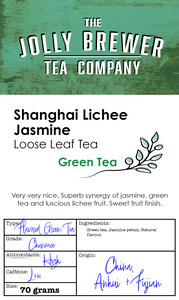 Shanghai Lichee Jasmine Loose Leaf Tea Shanghai Lichee Jasmine Loose Leaf Tea
