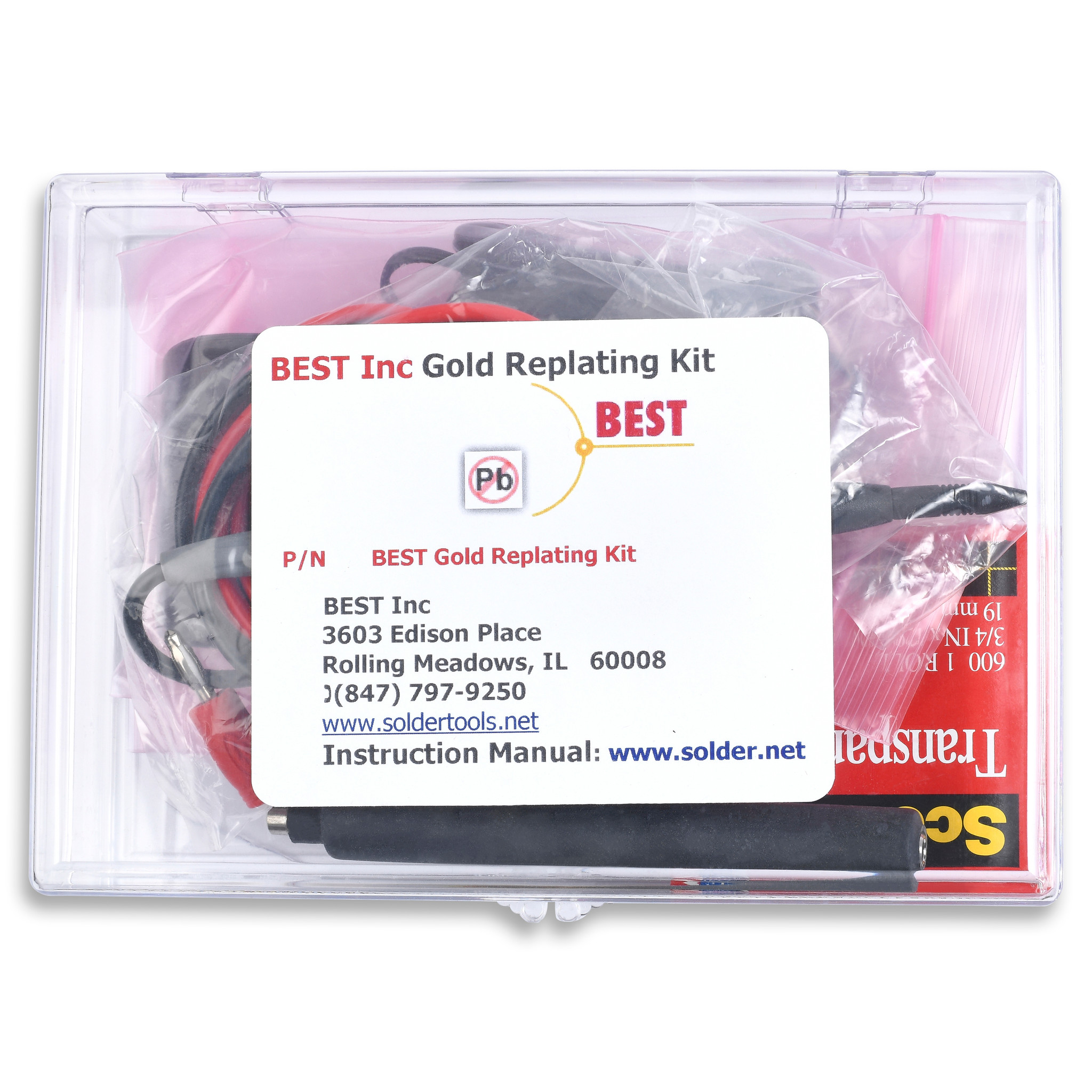 Gold Plating kit, BEST's gold contact replating kit is hand…
