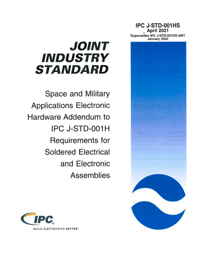 IPC-J-STD-001 - Revision H - Addendum - Space and Military: Space and Military Applications (Hard Copy)