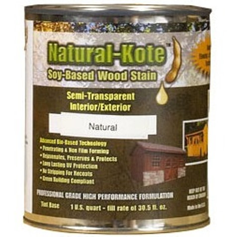 NaturalKote Soy Based Wood StainEco Friendly Wood Stain