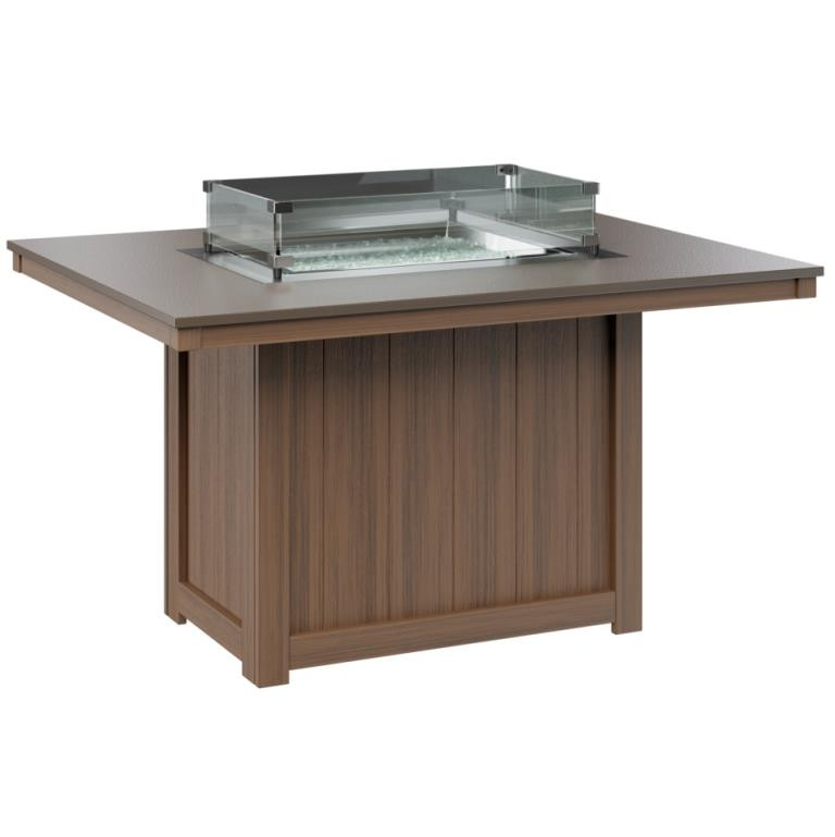 Rectangular Bar-Height Fire Table|Fire Tables for Sale