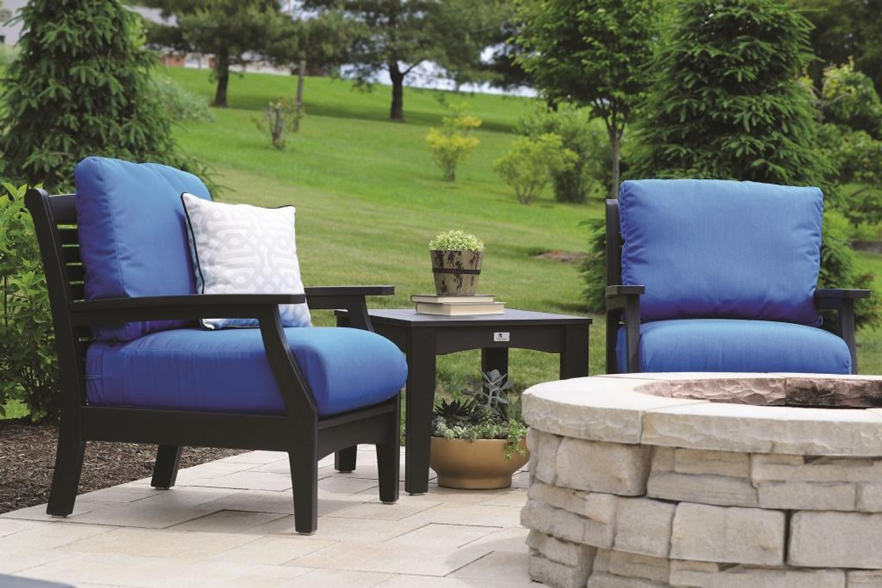Berlin Gardens Resin Terrace Club Chair Patio Set