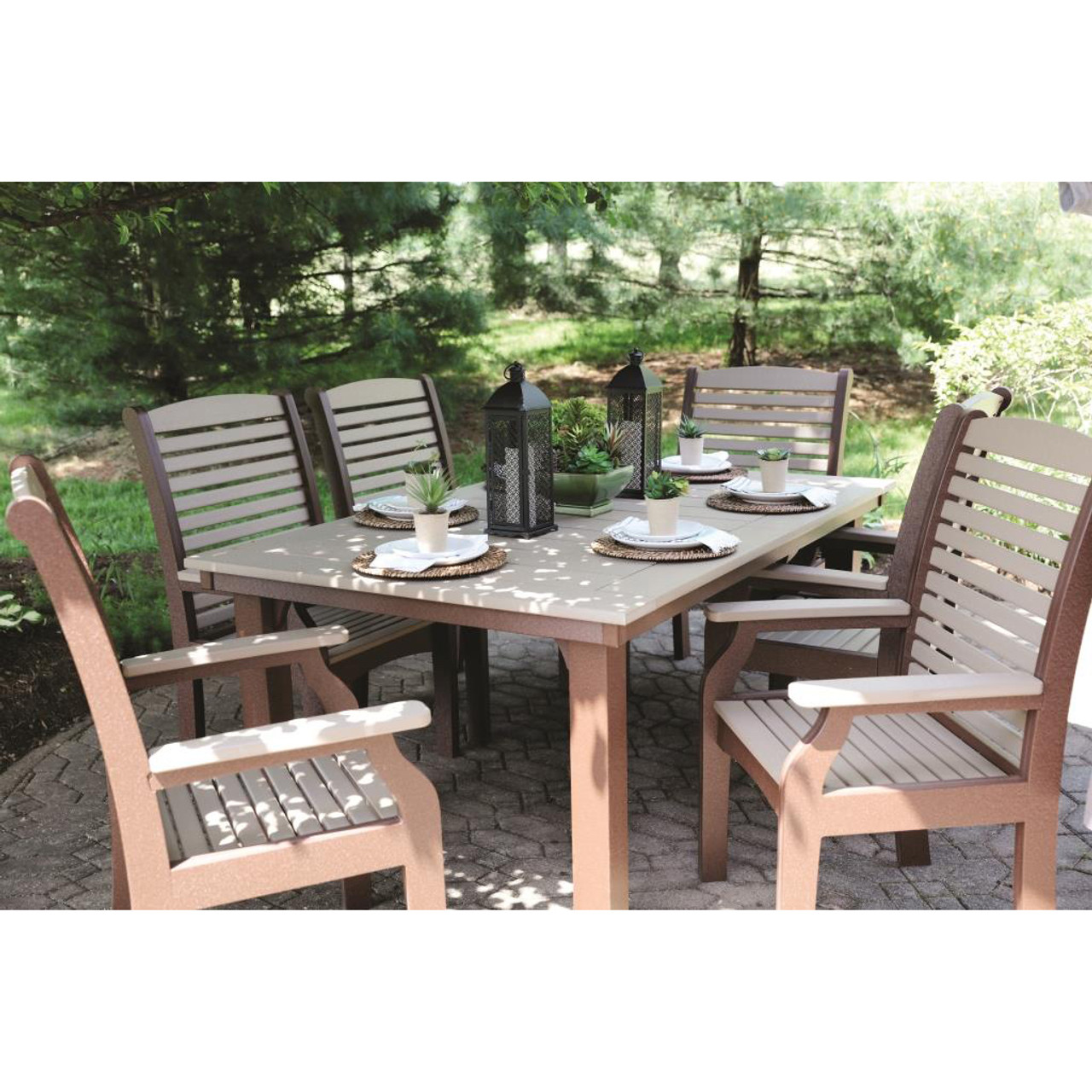 Berlin Gardens Comfo Back 4 Seat Homestead Dining Set   Berlin Gardens Classic Terrace 6 Seat Homestead Dining Set 85  95113.1646946450 