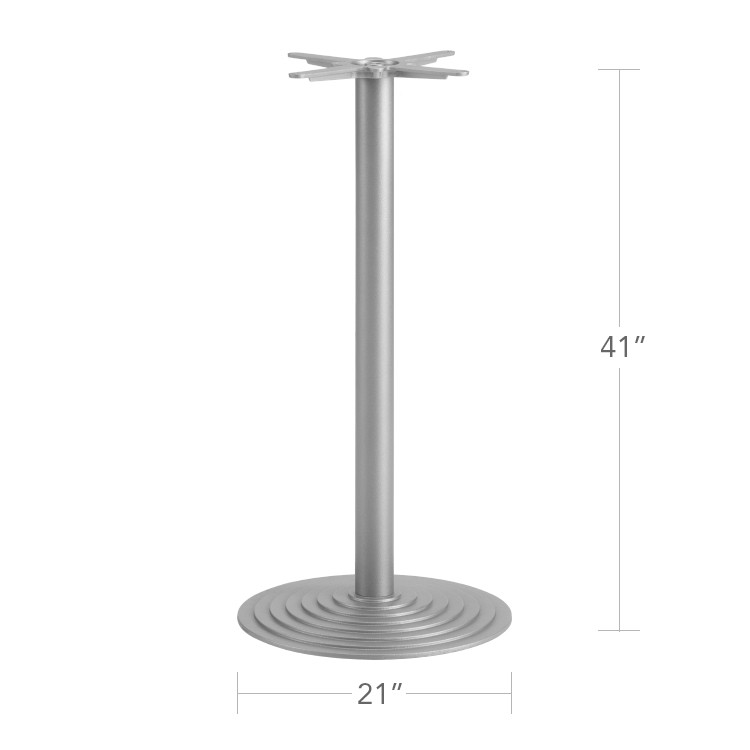 Round Pedestal Bar Table BaseCast Iron Bases for Sale