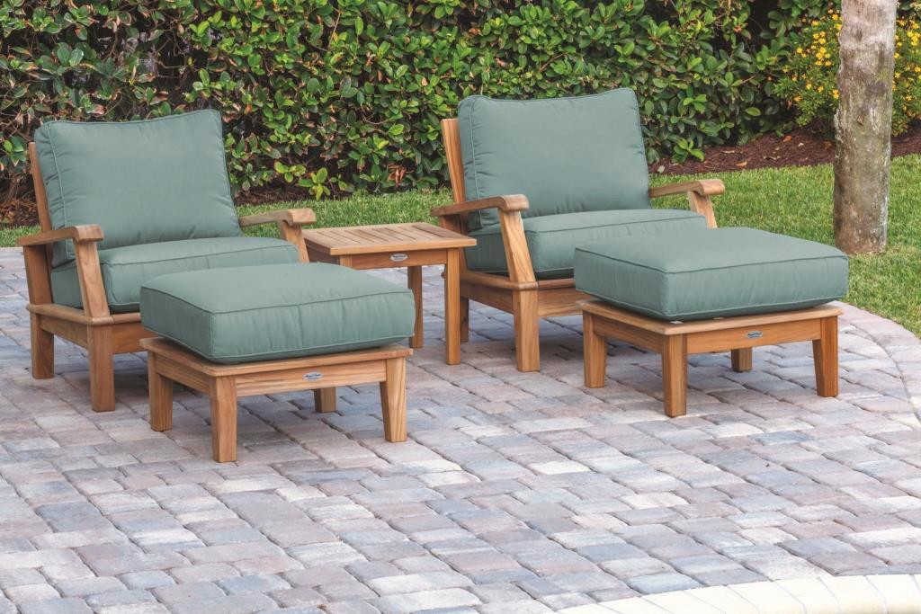 Teak Deep Seating Patio Furniture Outdoor Sectionals & Sets