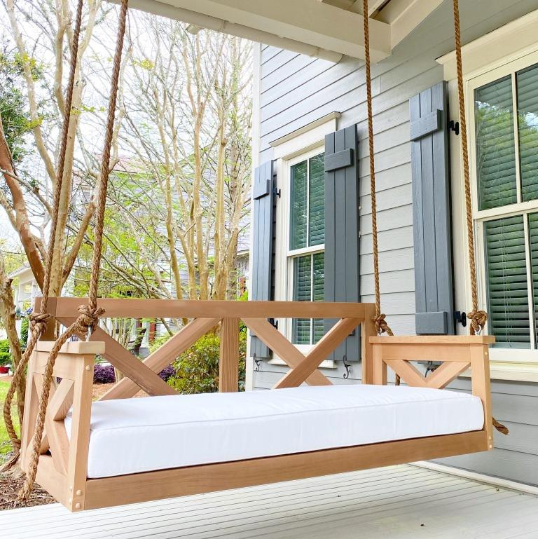The Edisto Porch Swingbed Bed Frame Only
