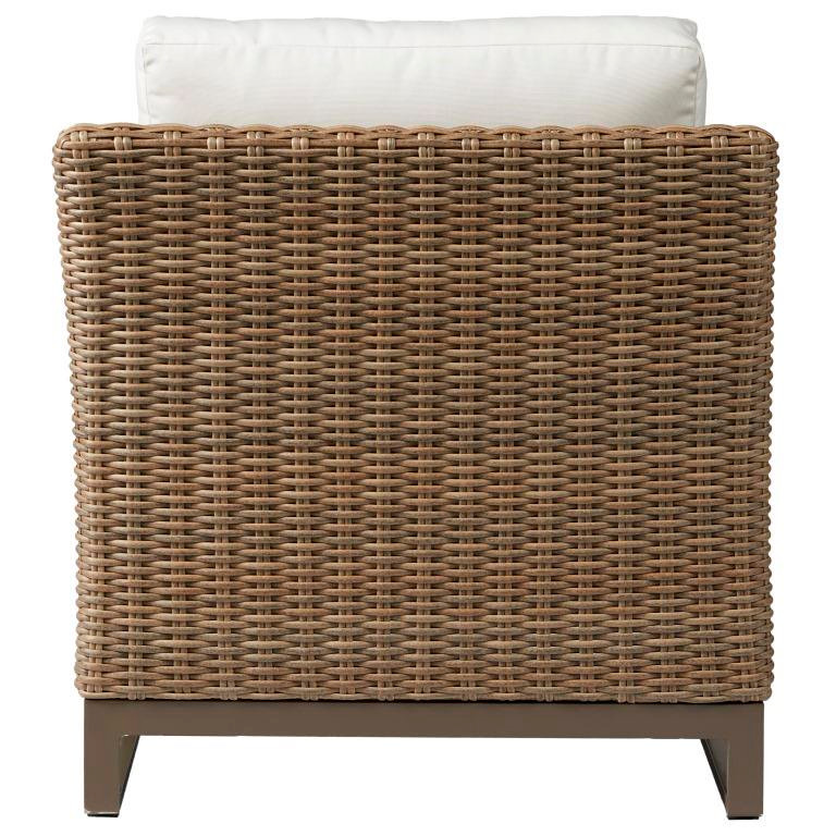 Lloyd Flanders Milan Lounge Chair and Ottoman
