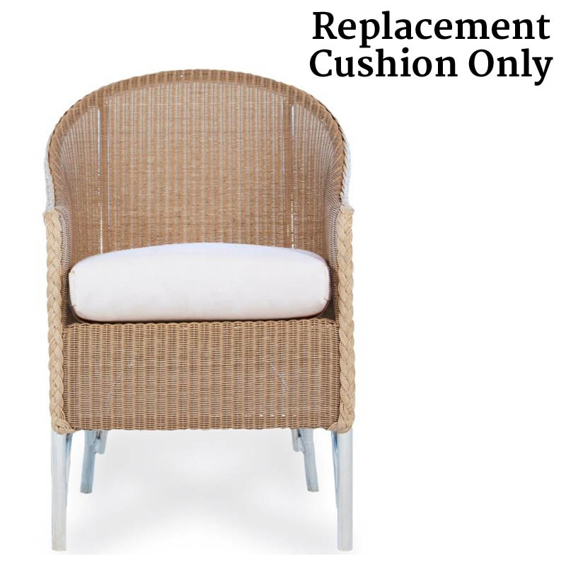 Lloyd Flanders Heirloom Barrel Dining Chair Replacement Cushions