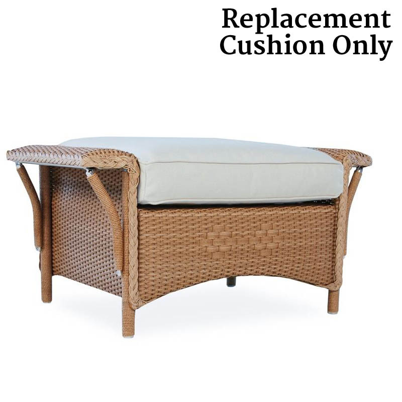 Lloyd Flanders Nantucket Ottoman Replacement Cushions