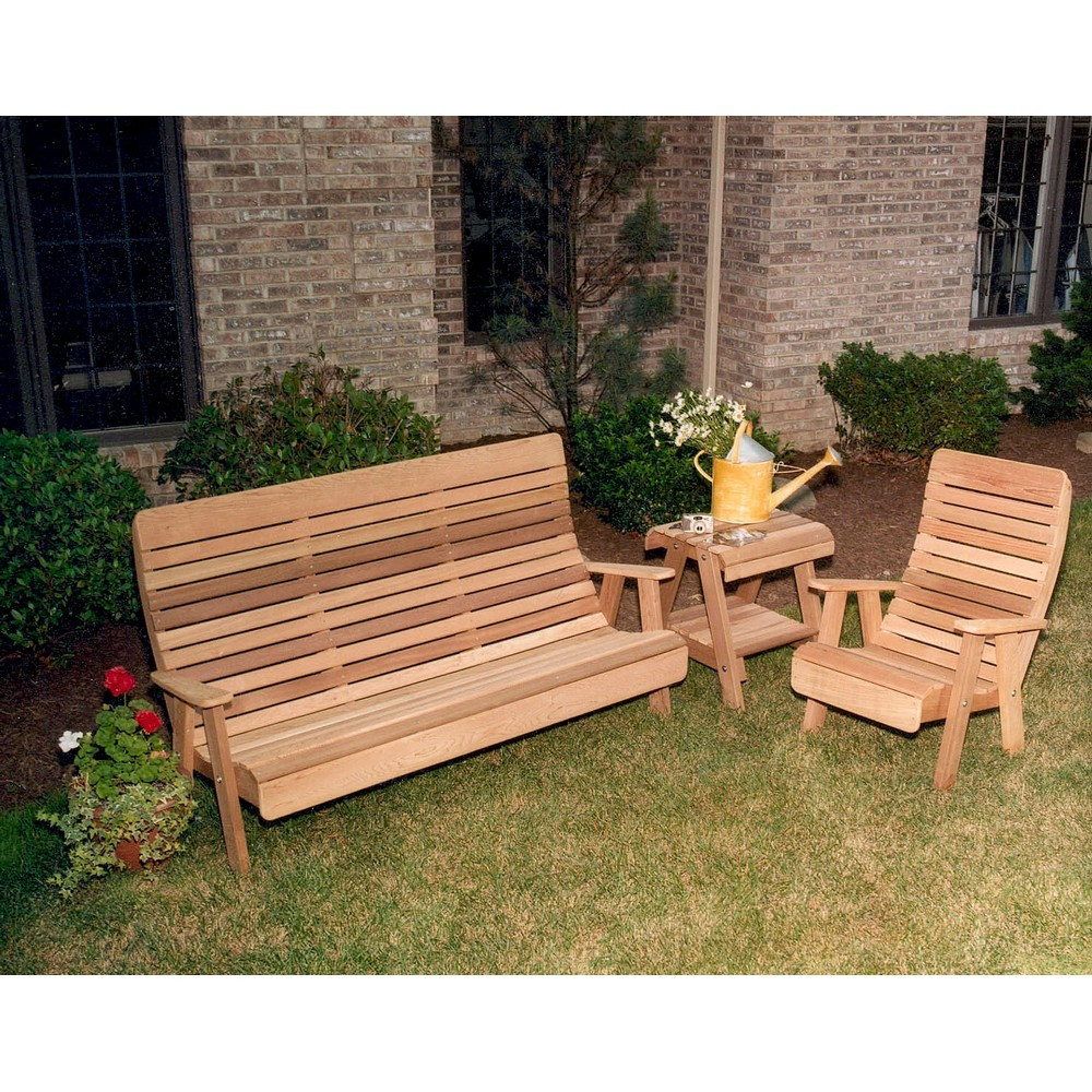 Cedar Twin Ponds Bench & Chair Collection Kit
