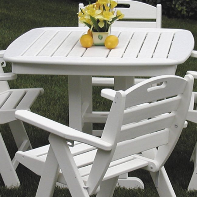 POLYWOOD® Nautical 37-Inch Dining Table