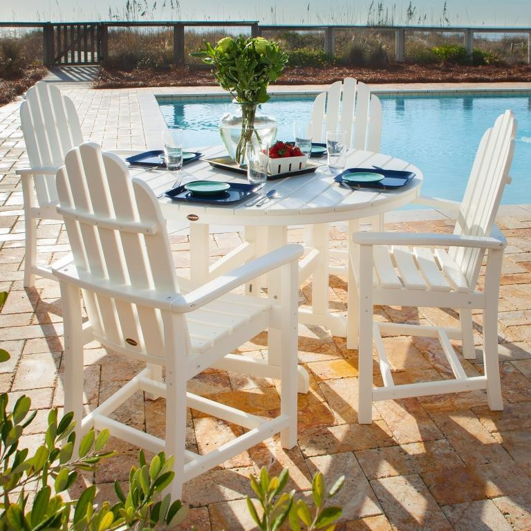 Polywood Home Depot Plastic Patio Chairs Chairs Plastic White