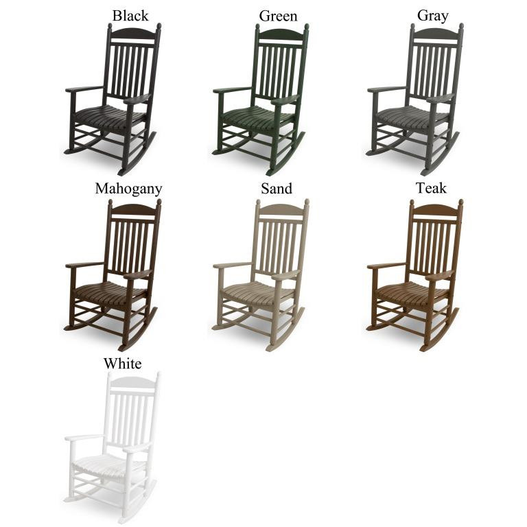 POLYWOOD Jefferson Rocking Chair - Thumbnail 4