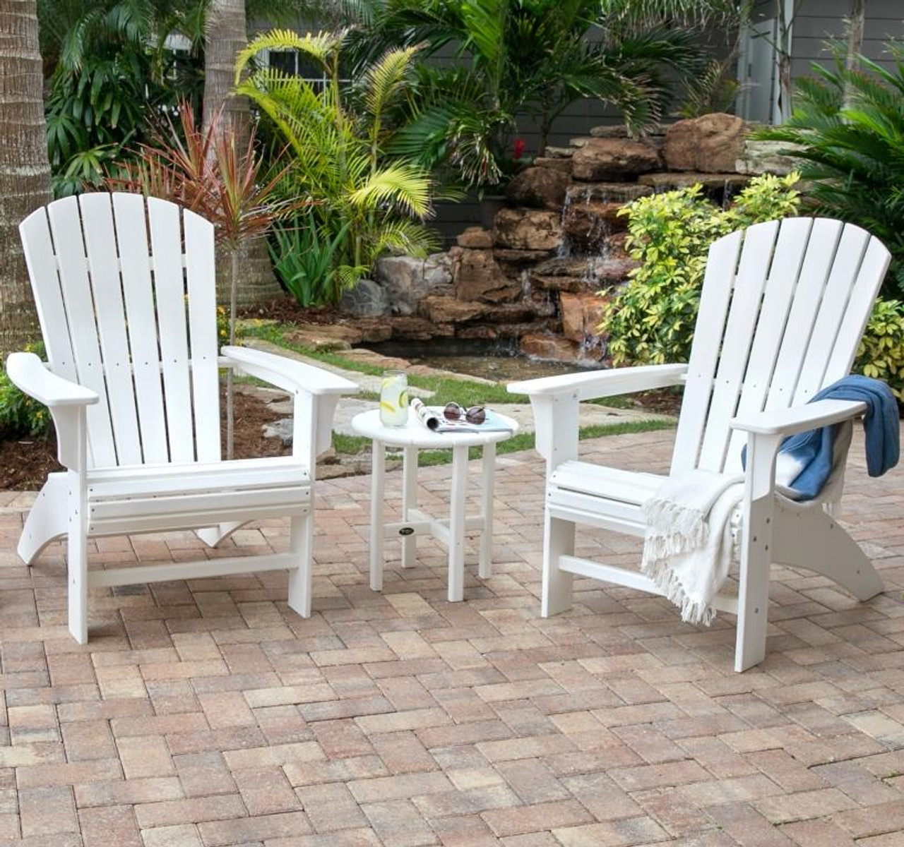 yacht club curveback adirondack chair