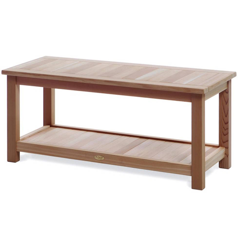 Deluxe Cedar Sauna Bench Kit