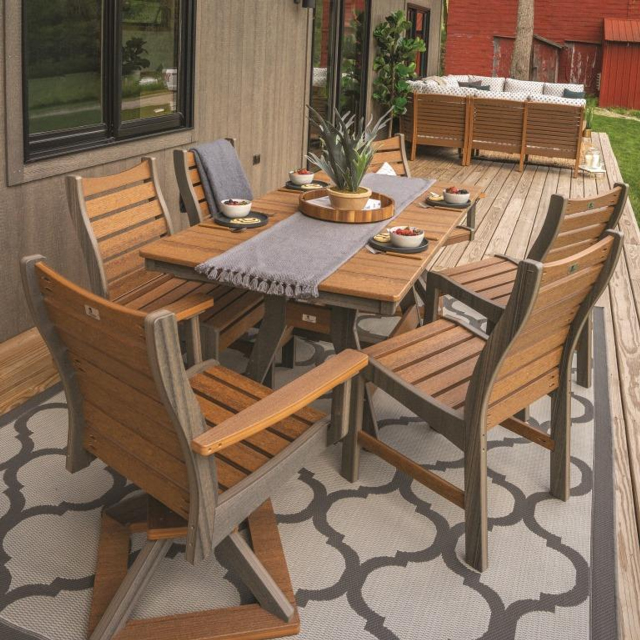 6 piece 2025 dining set outdoor