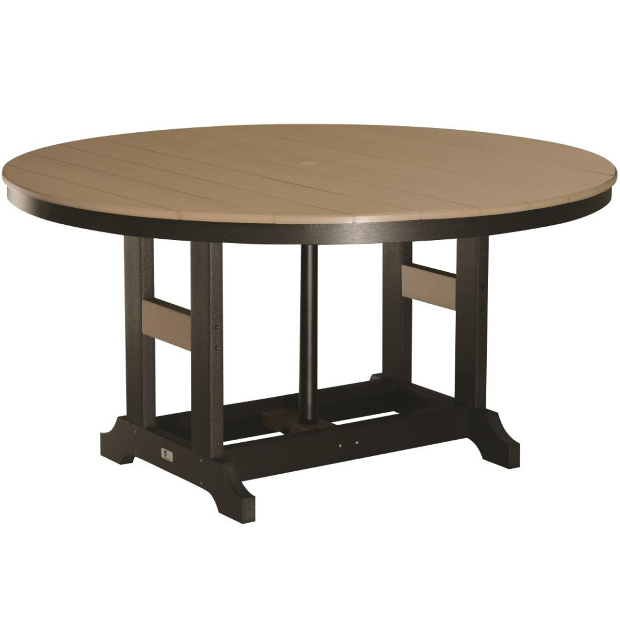 60 inch round bar height table