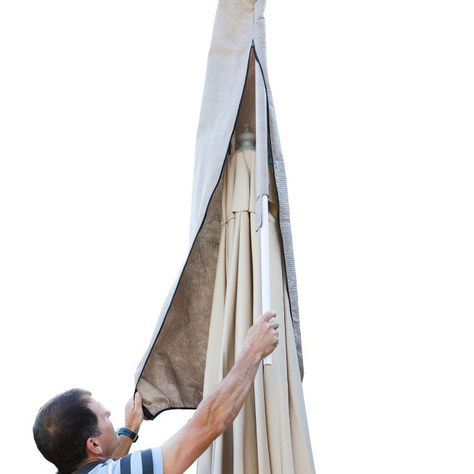 Duck Covers Outdoor Patio Umbrella Cover with Wand