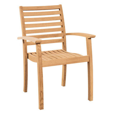 HiTeak Royal Stacking Chair - Set of 4